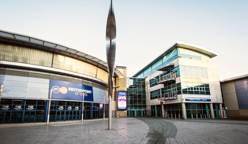 Nottingham Motorpoint Arena Front New