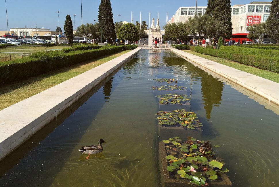 Gardens in Belem, Lisbon