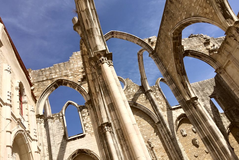 Lisbon Carmo Convent Arches